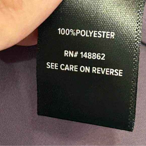 Torrid Georgette Short Sleeve Blouse‎ Purple Vintage Violet Size 6 Plus Size - Picture 5 of 5